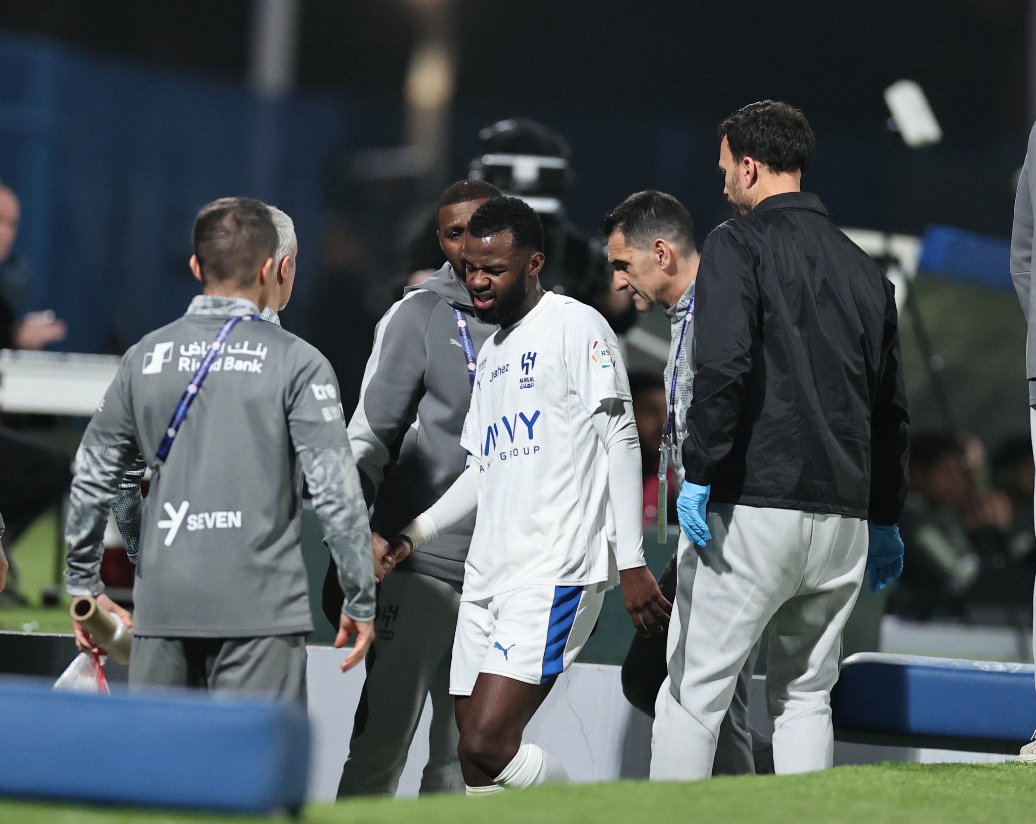 الهلال يعلن طبيعة إصابة حسان تمبكتي 