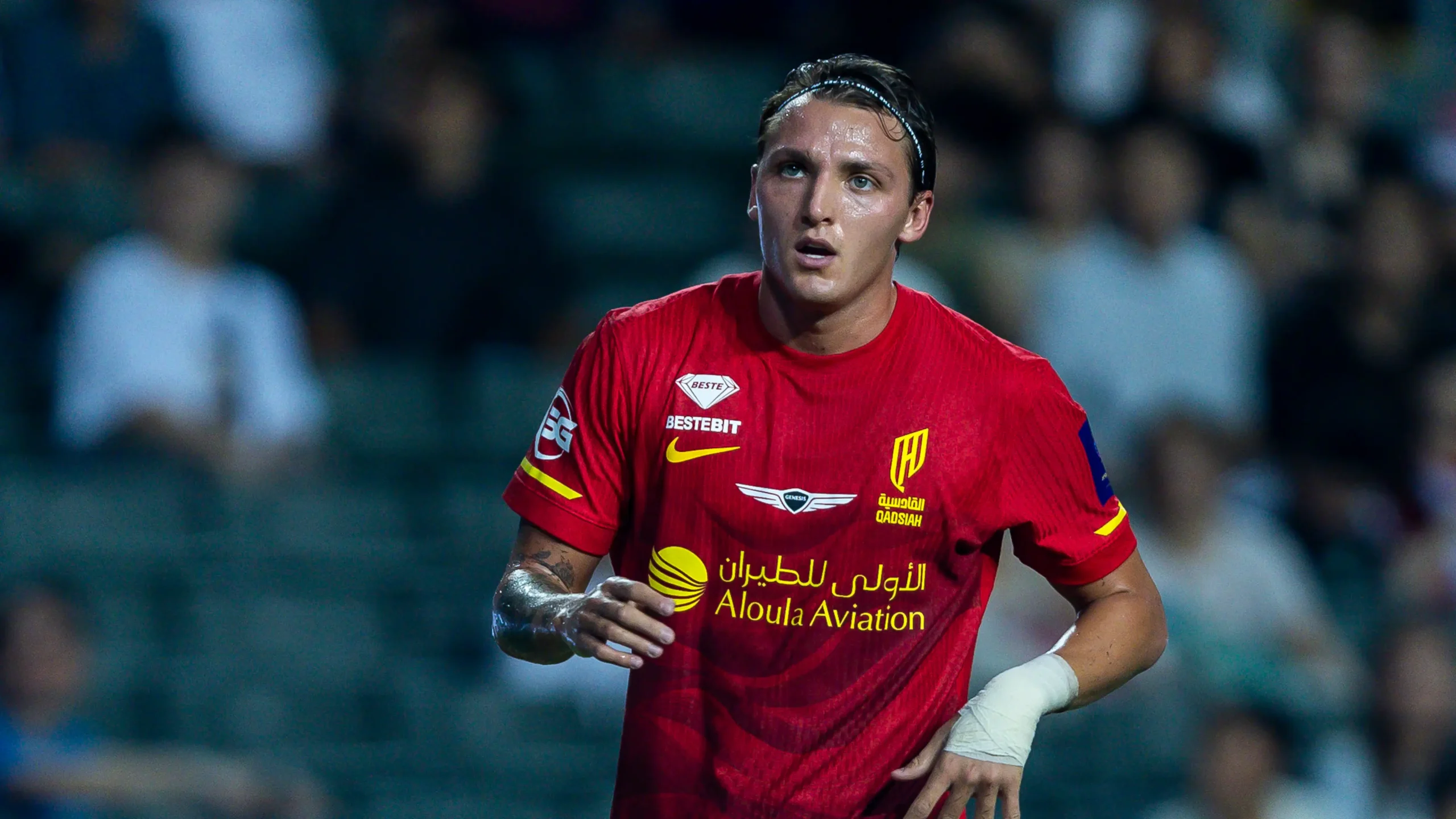 القادسية يعلن تفاصيل إصابة الإيطالي ريتيغي.. والكشف عن مدة غيابه