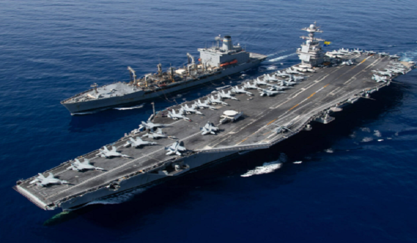حاملة الطائرات الأمريكية «يو إس إس جيرالد فورد» تعود مجدداً إلى الشرق الأوسط