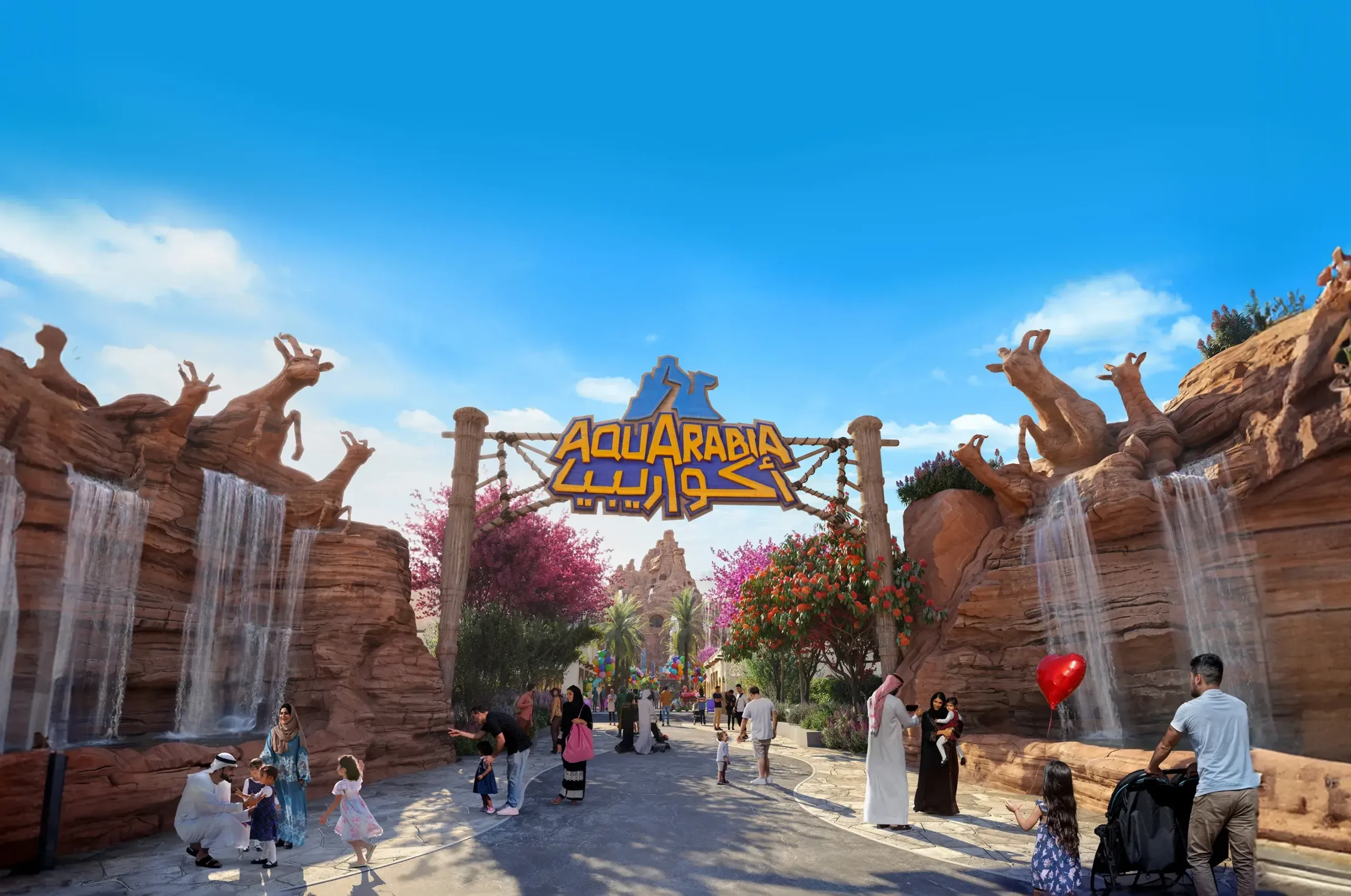 افتتاح «أكواريبيا» في القدية.. أكبر متنزه مائي بالشرق الأوسط يستقبل الزوار 23 أبريل