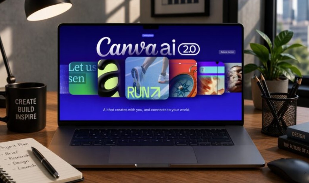 Canva AI 2.0.. منصة موحّدة تجمع أدوات التصميم بالذكاء الاصطناعي