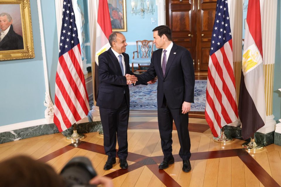 مباحثات مصرية أمريكية بواشنطن لمناقشة أزمات المنطقة والأمن المائي