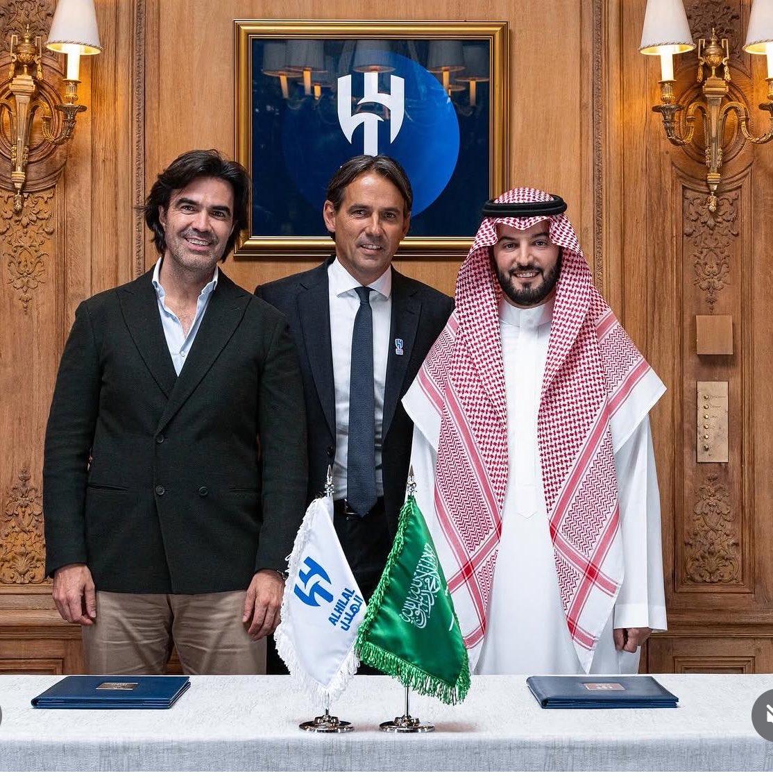 وكيل إنزاغي ينفي تصريحاته الأخيرة بشأن عمل المدرب مع الهلال 