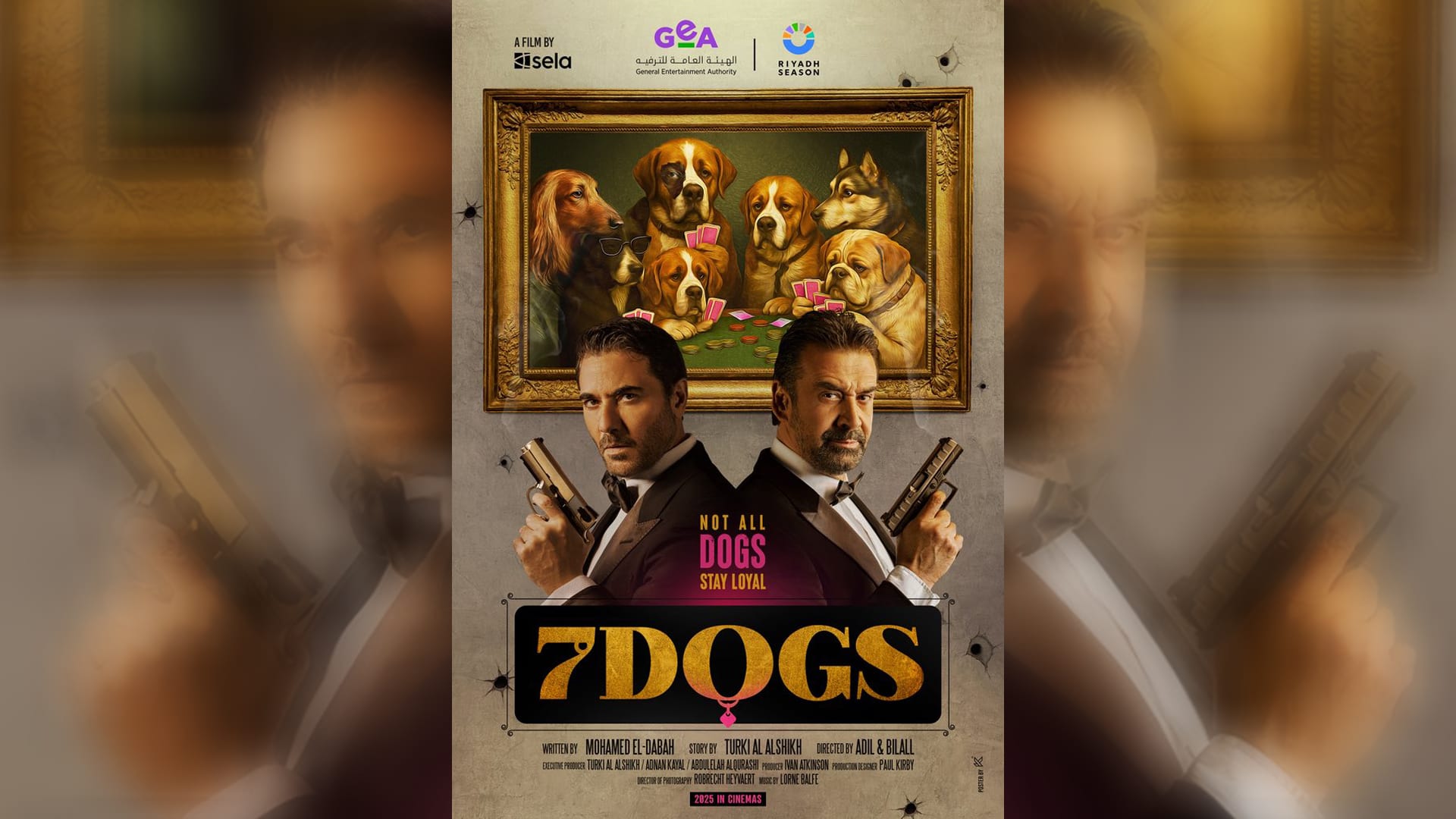 2.29 مليون تذكرة و17.9 مليون دولار تؤكد استمرار زخم فيلم 7Dogs في دور العرض العربية