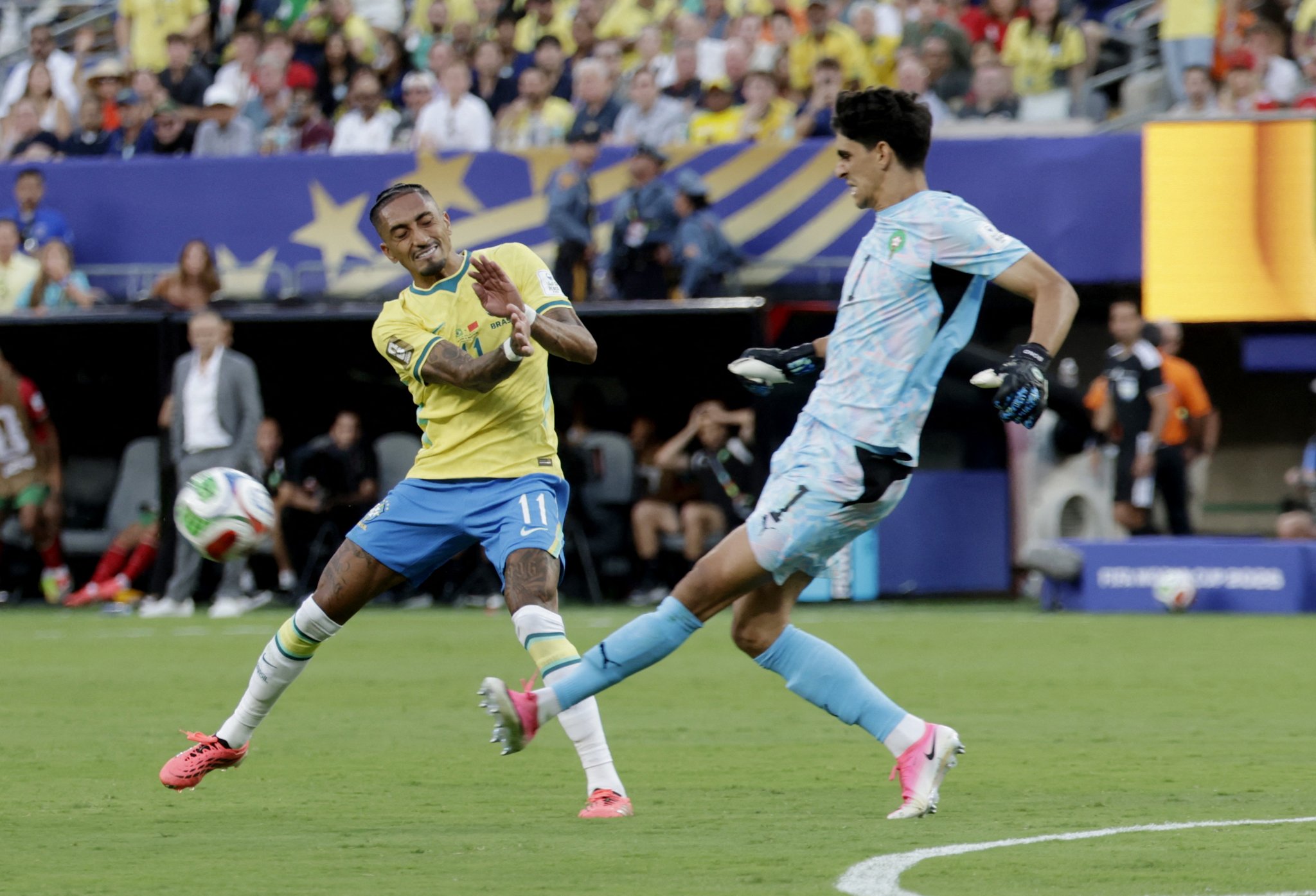 البرازيل تتعادل أمام المغرب 1-1 في كأس العالم