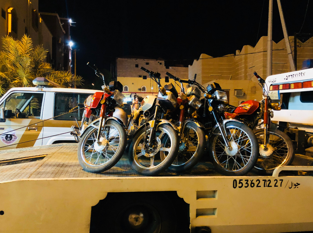 ضبط أكثر من 5700 دراجة آلية مخالفة خلال أسبوع في مناطق الممل