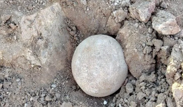 كرة حجرية عمرها 8 آلاف عام تحير علماء الآثار في أذربيجان