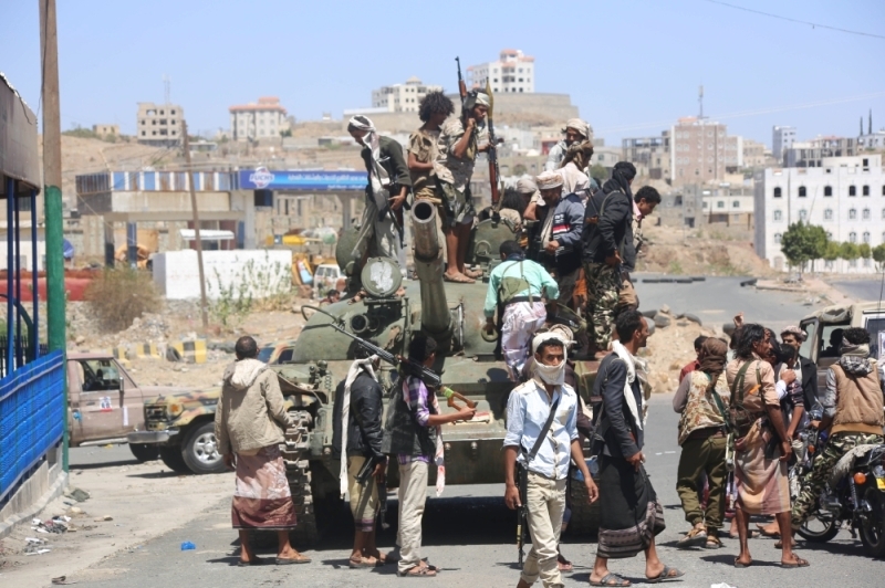 الحوثيين في البيضاء