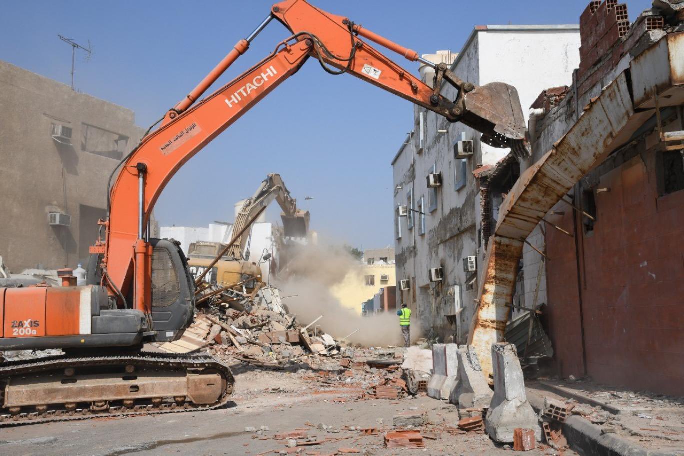 إزالة الأحياء العشوائية في جدة