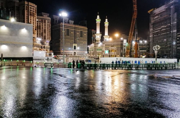 أمطار في مكة المكرمة