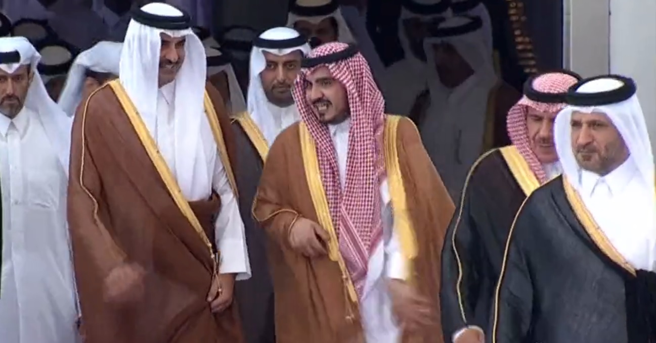 أمير قطر يصل إلى جدة
