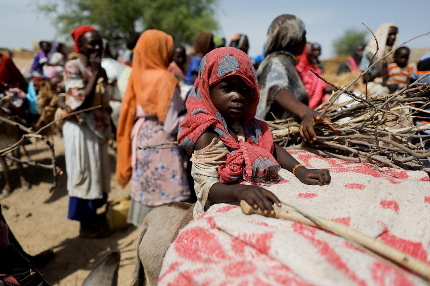 النازحون من الحرب في السودان