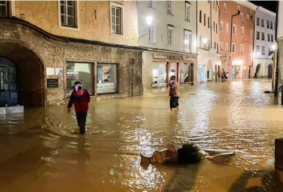 فيضانات النمسا