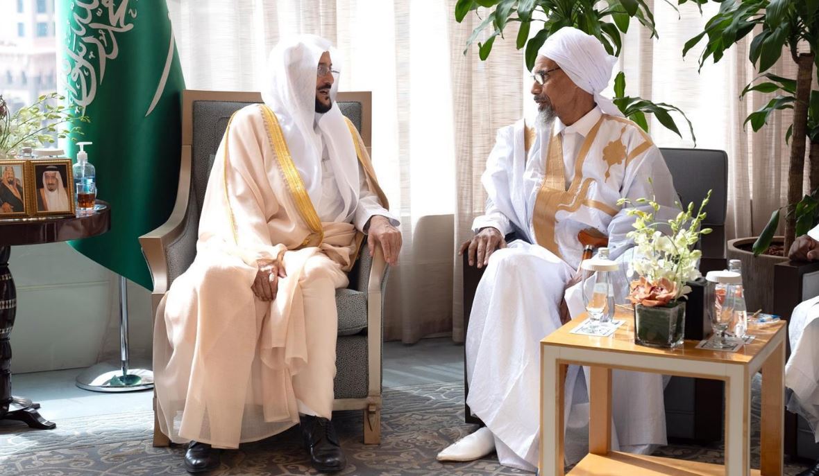 آل الشيخ ومفتي موريتانيا