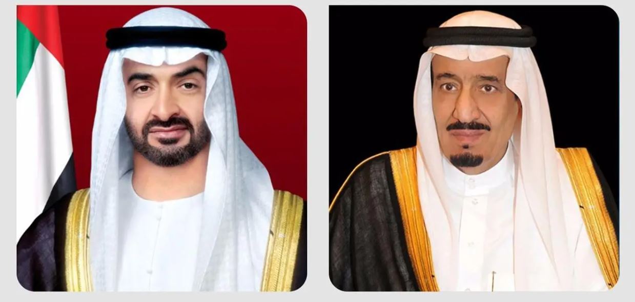 الملك سلمان بن عبدالعزيز والشيخ محمد بن زايد
