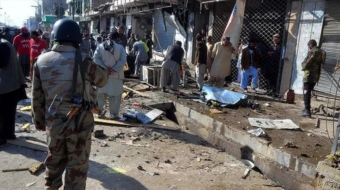 الهجوم الانتحاري في باكستان