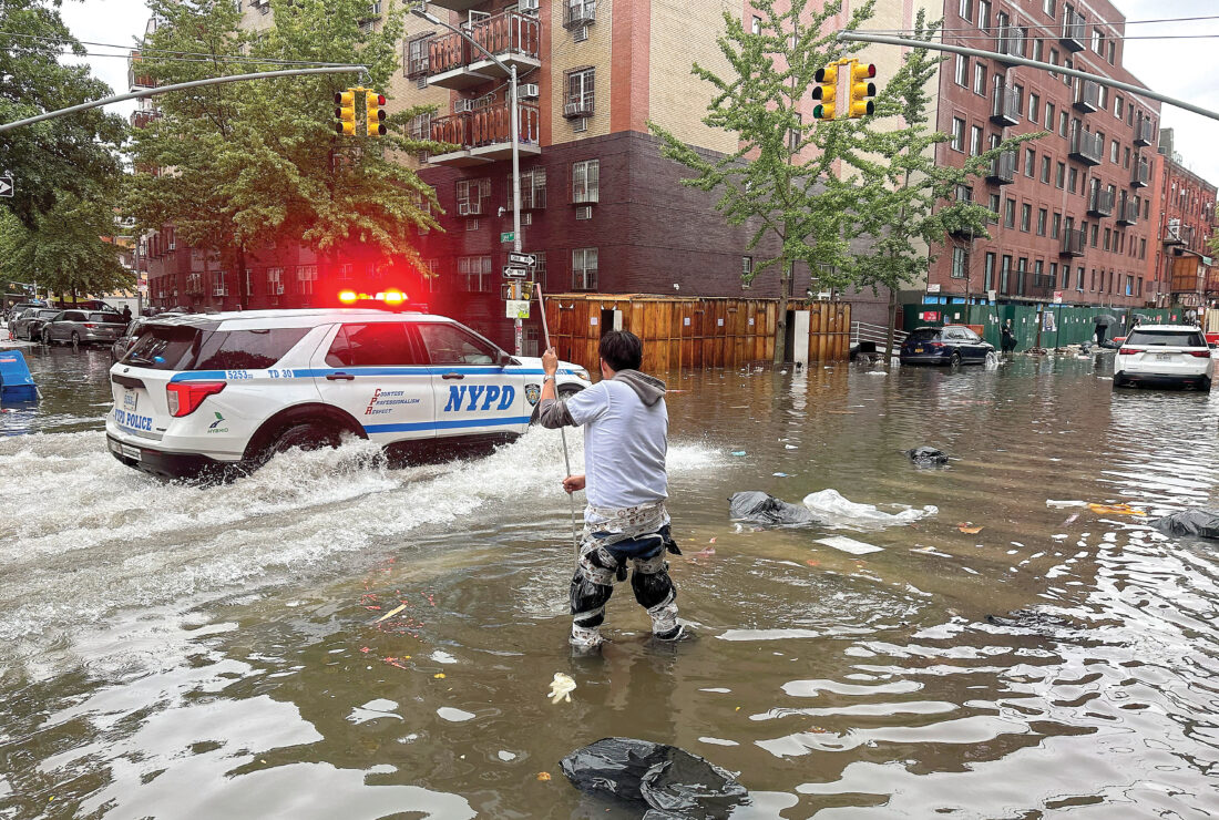 فيضانات نيويورك