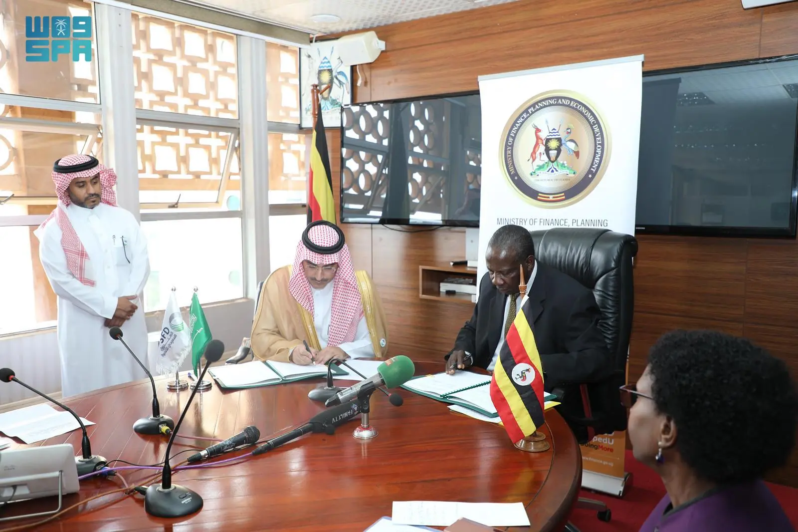 الصندوق السعودي للتنمية يسهم في بناء وتجهيز معهد القلب في جمهورية أوغندا