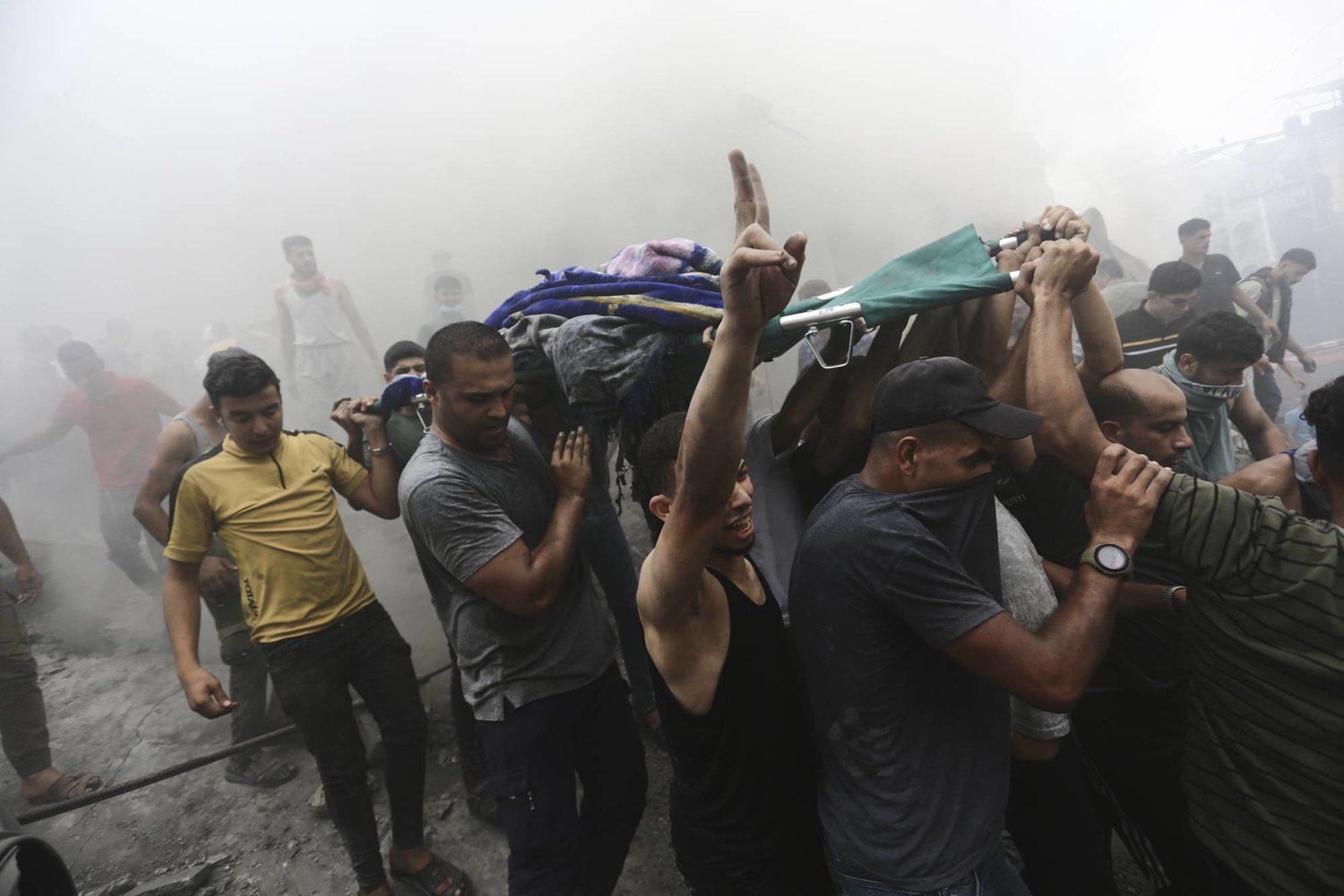 ضحايا الهجمات الإسرائيلية في قطاع غزة