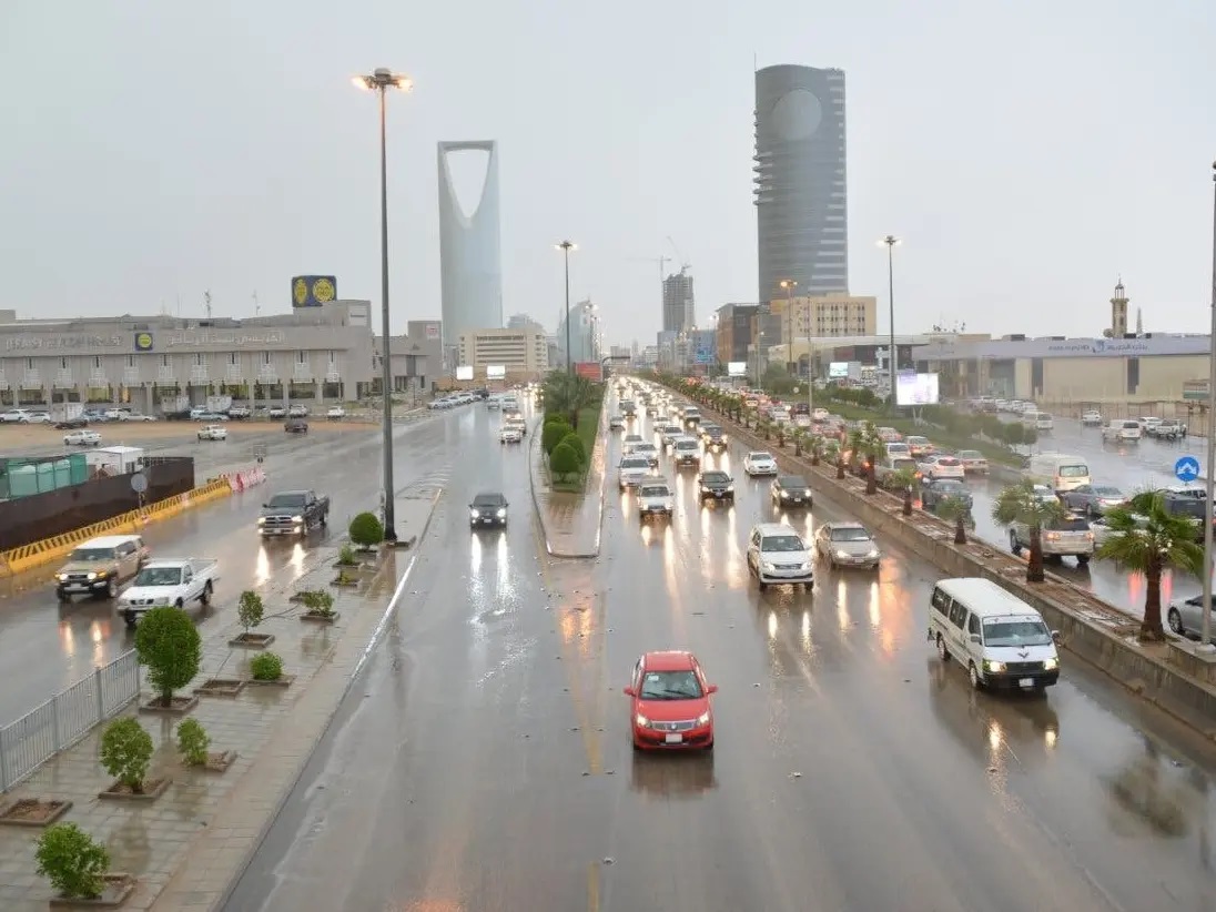 أمطار في الرياض (أرشيفية)